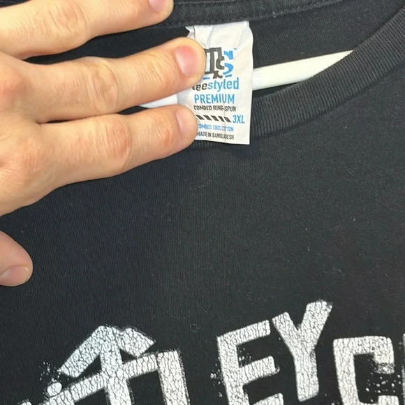 2005/2022 VTG BUNDLE motley crue concert merch tour t-shirts black L/3XL - Picture 9 of 12